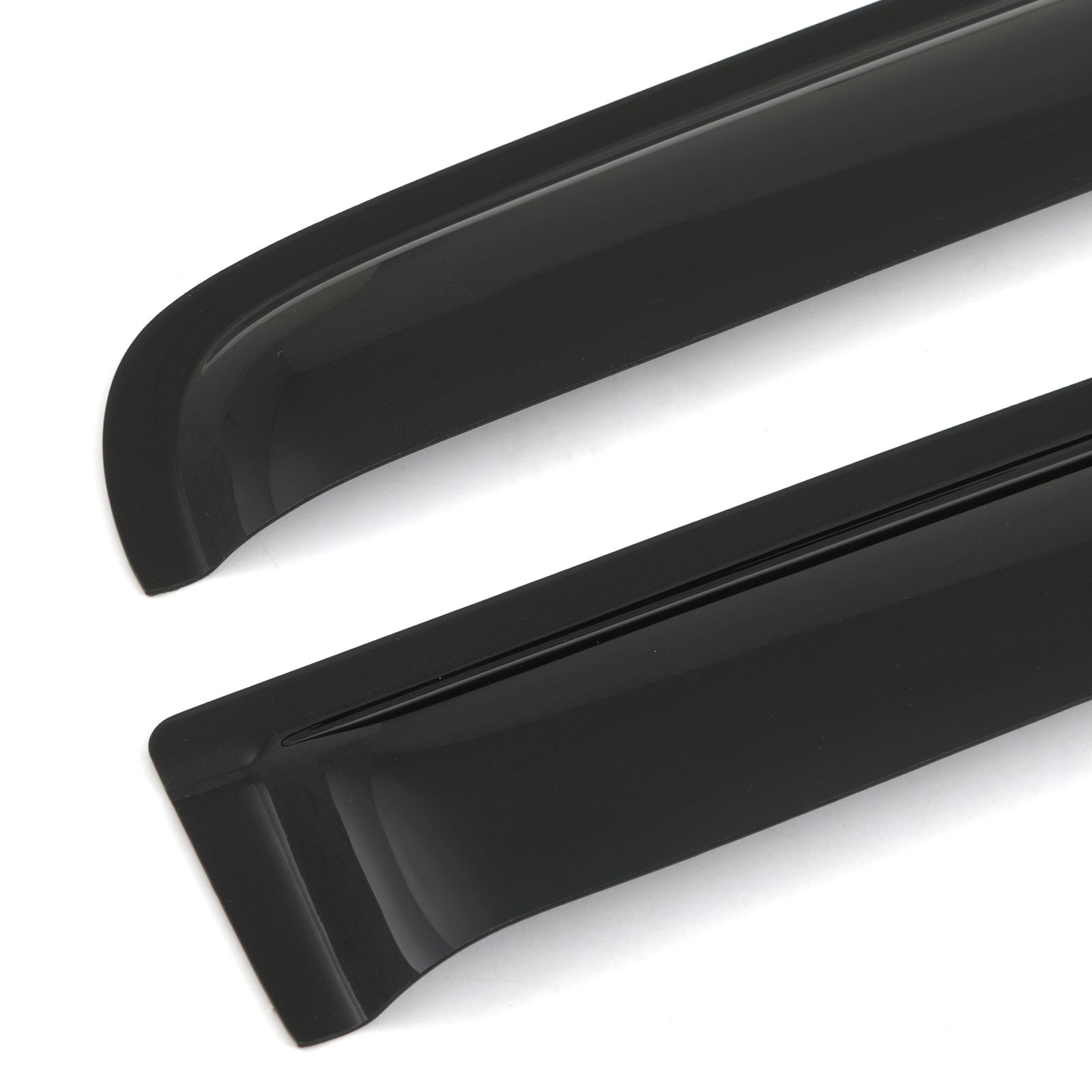 Toyota Hilux Vigo 11-15 Black Tinted Wind Deflectors