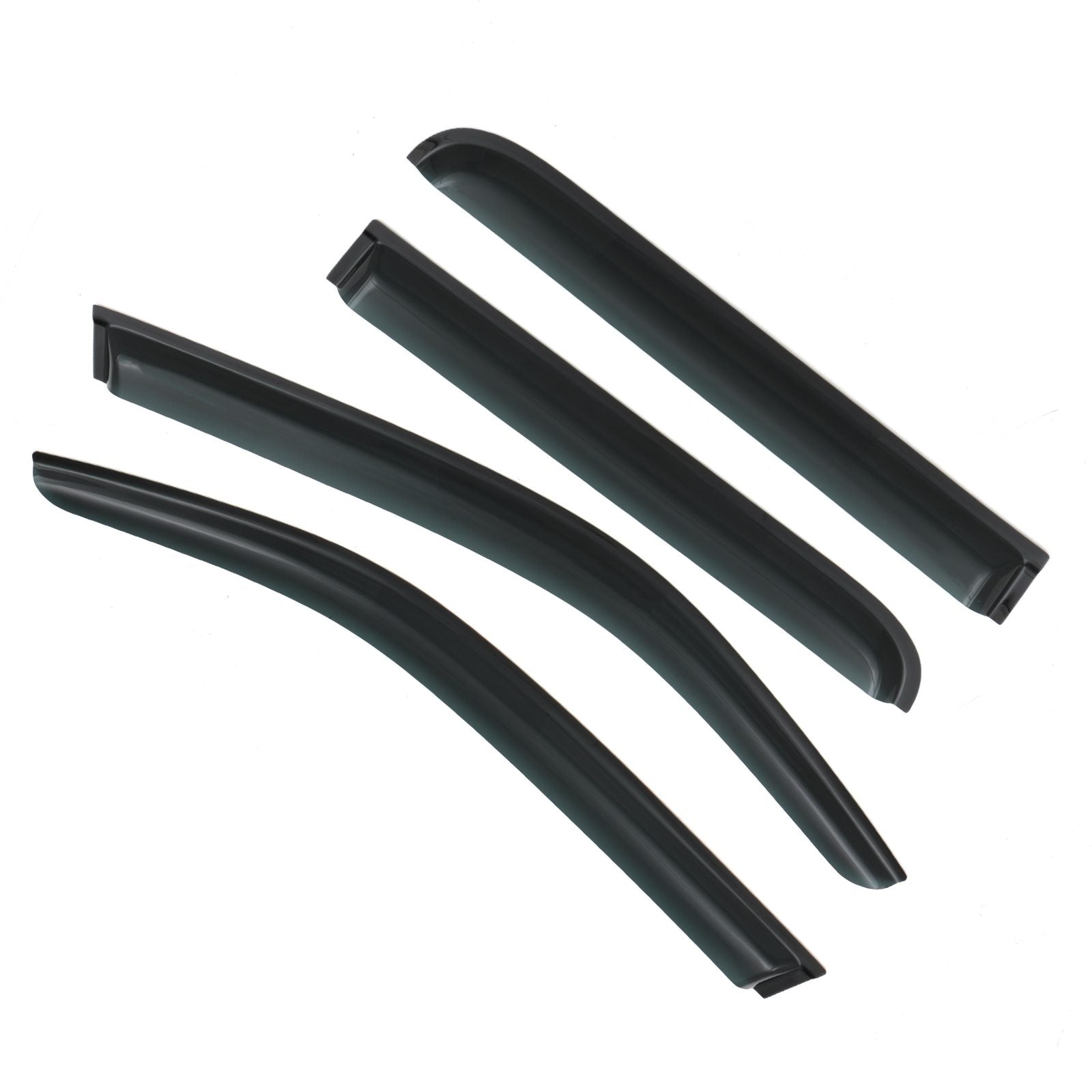 Volkswagen Amarok 10-16 Black Wind Deflectors