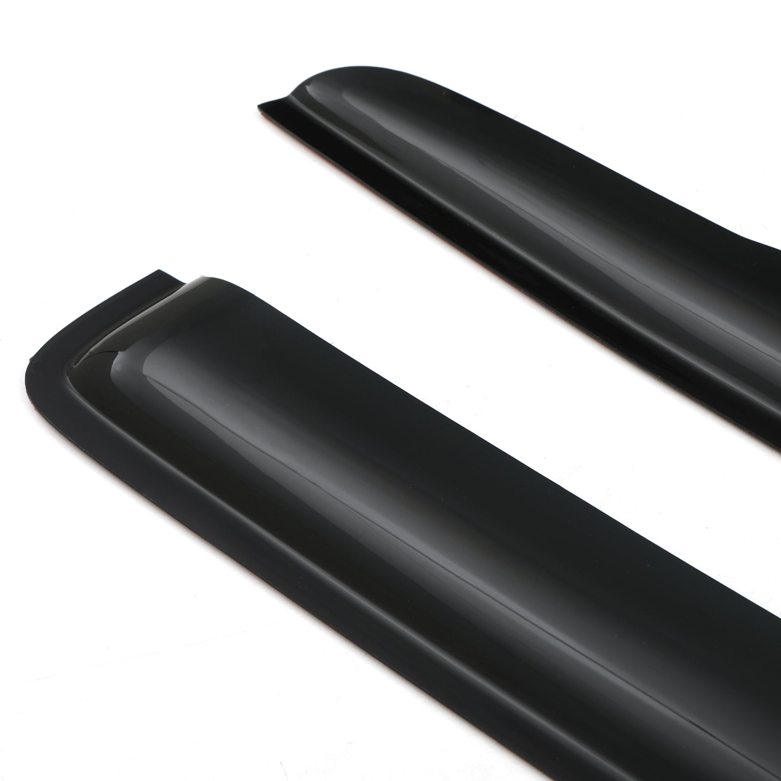 Volkswagen VW Transporter T6 T6.1 16-23 Black Wind Deflectors