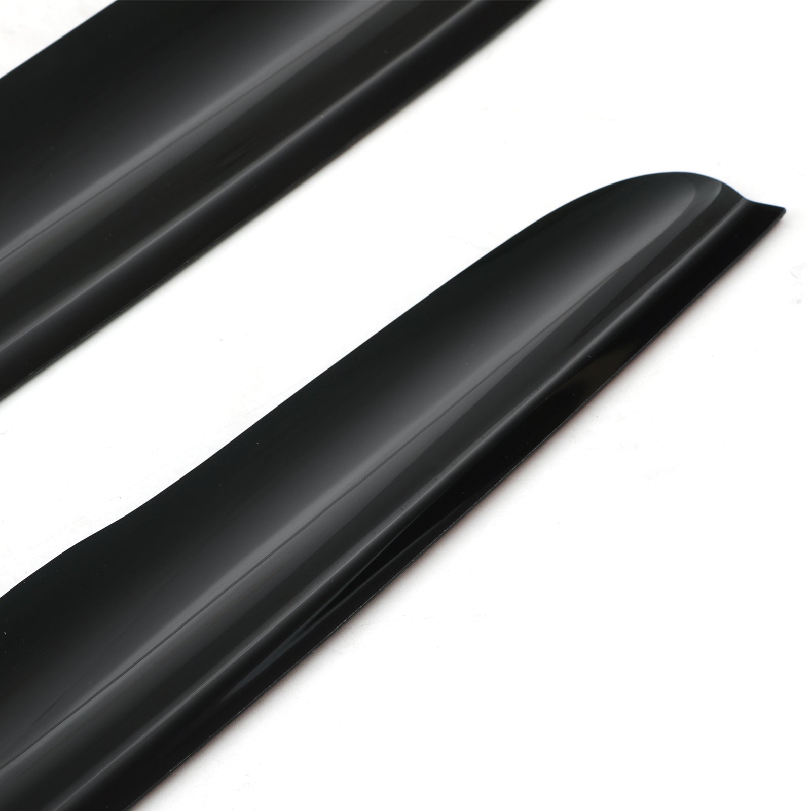 Volkswagen VW Transporter T6 T6.1 16-23 Black Wind Deflectors