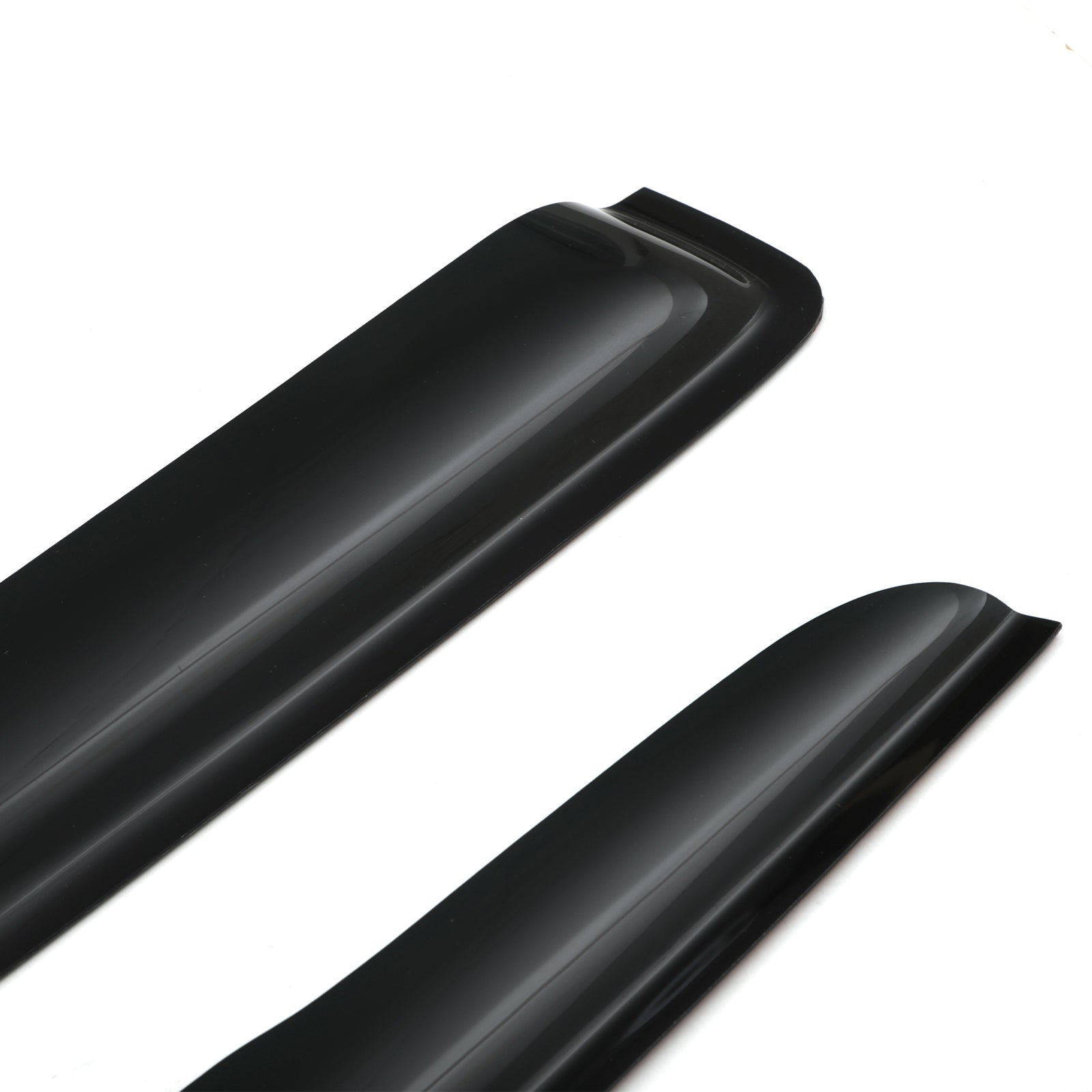 Volkswagen VW Transporter T6 T6.1 16-23 Black Wind Deflectors