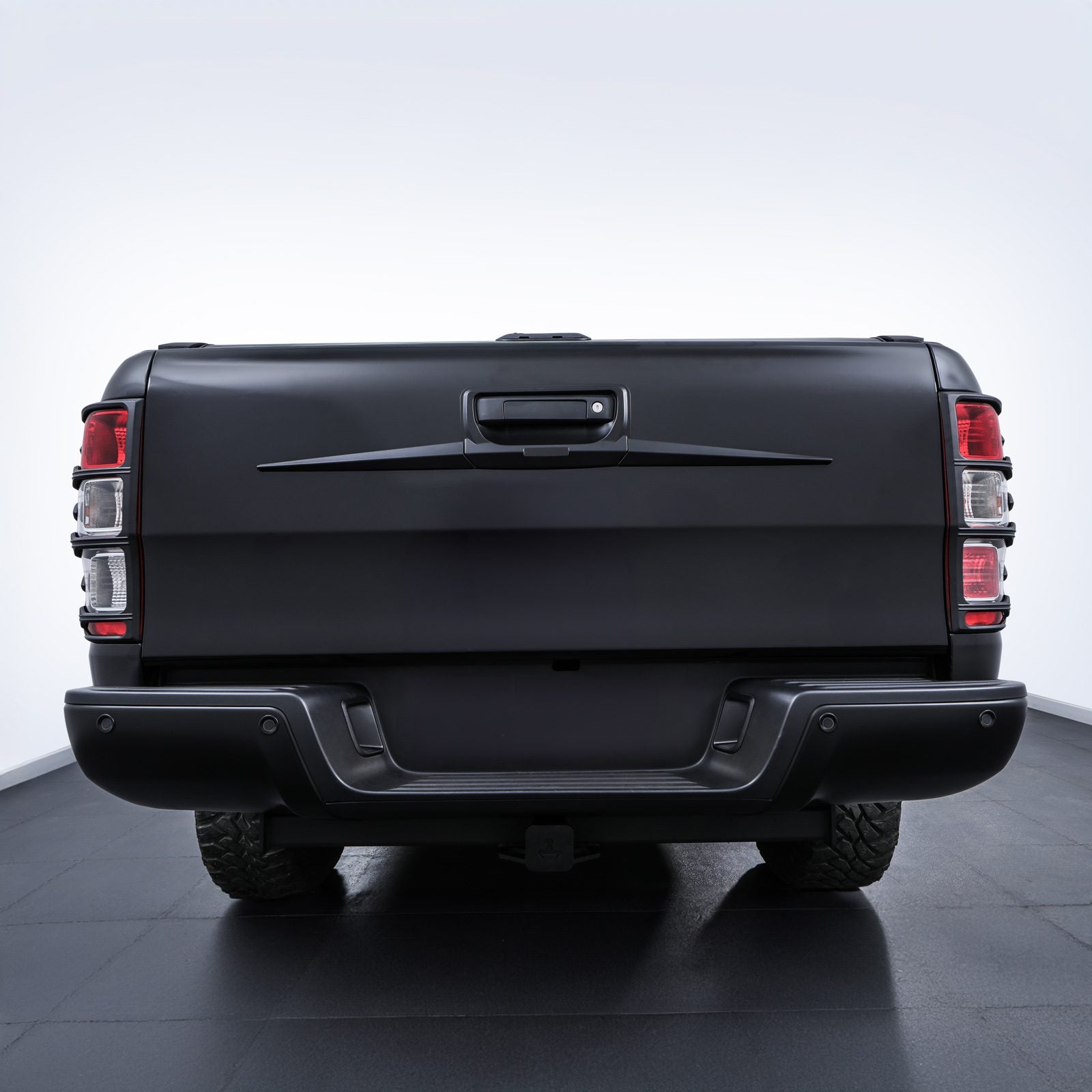 Ford Ranger T6 T7 T8 12-21 Black Tailgate Cover