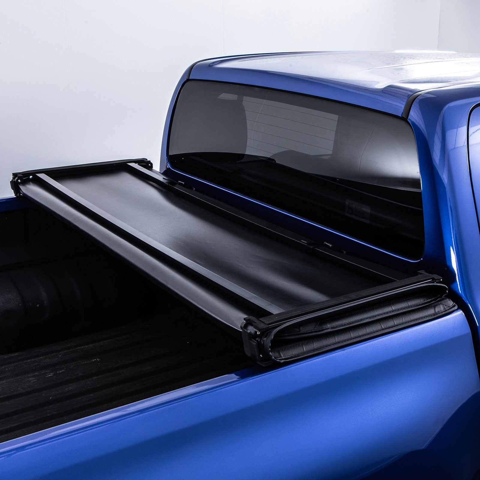 Ford Ranger T9 2023+ Black Tri-Fold Soft Tonneau Cover