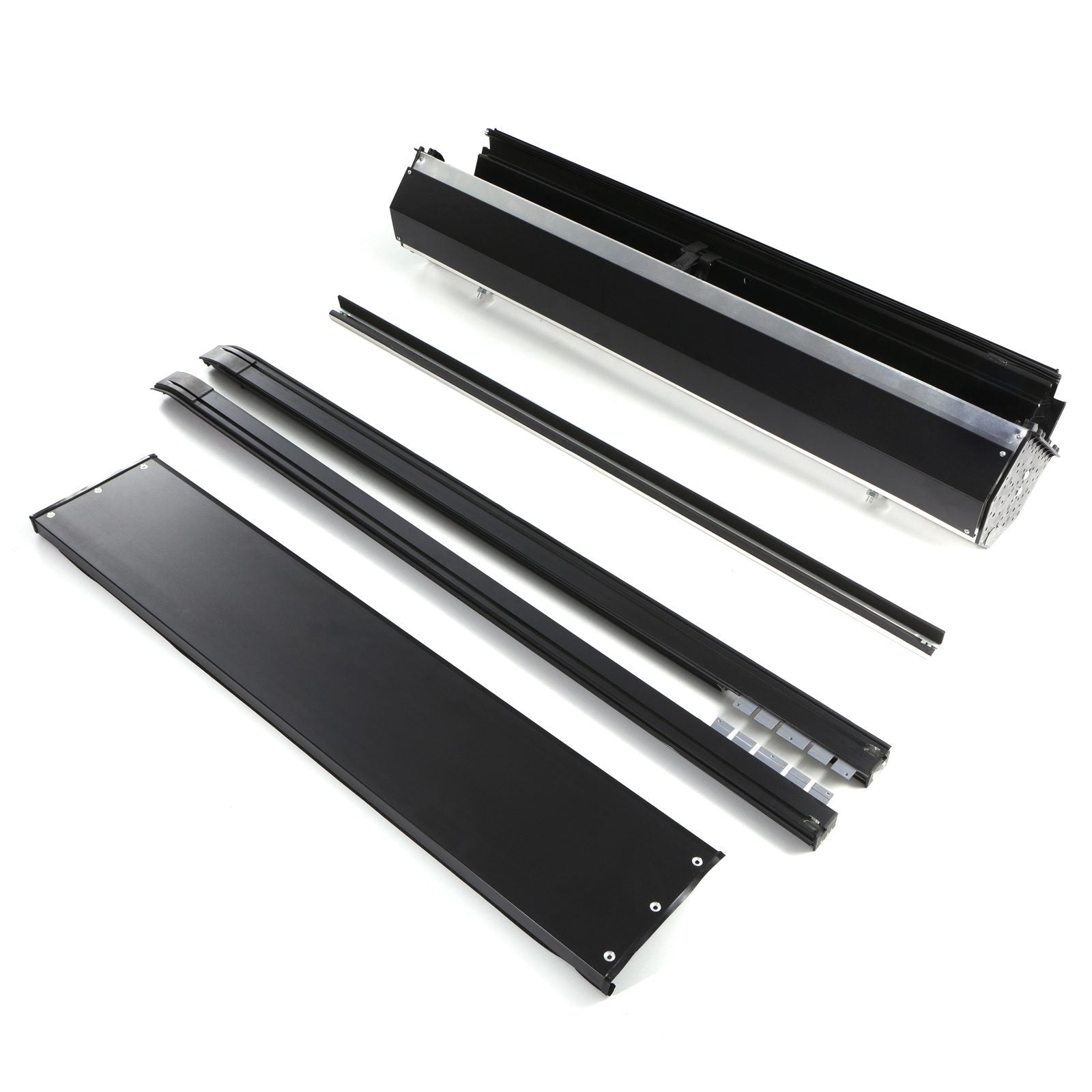 Ford Ranger Wildtrak T6 T7 T8 2011-2022 Black Aluminium Tonneau Roller Cover