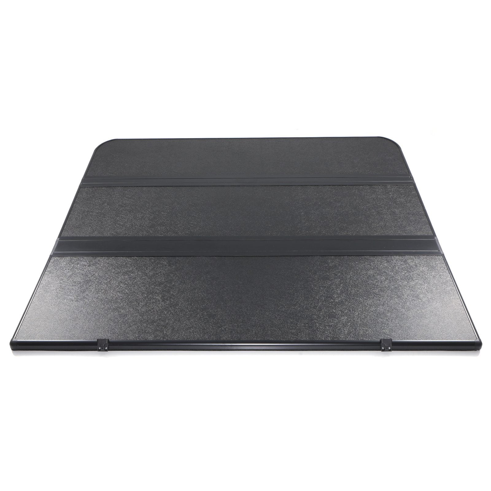 Toyota Hilux MK8 MK9 2015+ Black Tri-Fold Hard Tonneau Cover