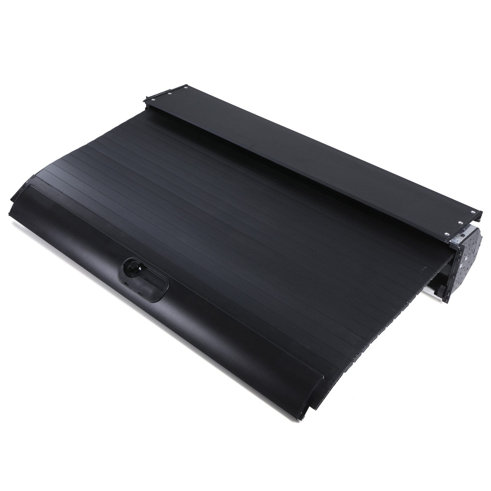 Toyota Hilux Revo MK8 & MK9 2015+ Black Aluminium Roller Tonneau Cover