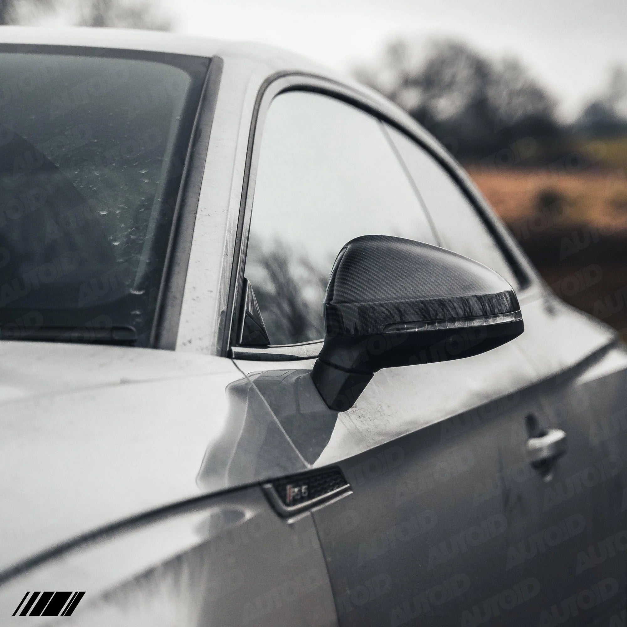 TRE Pre-preg Carbon Fibre Wing Mirror Covers for Audi A4 & A5 Series (2015+, B9)