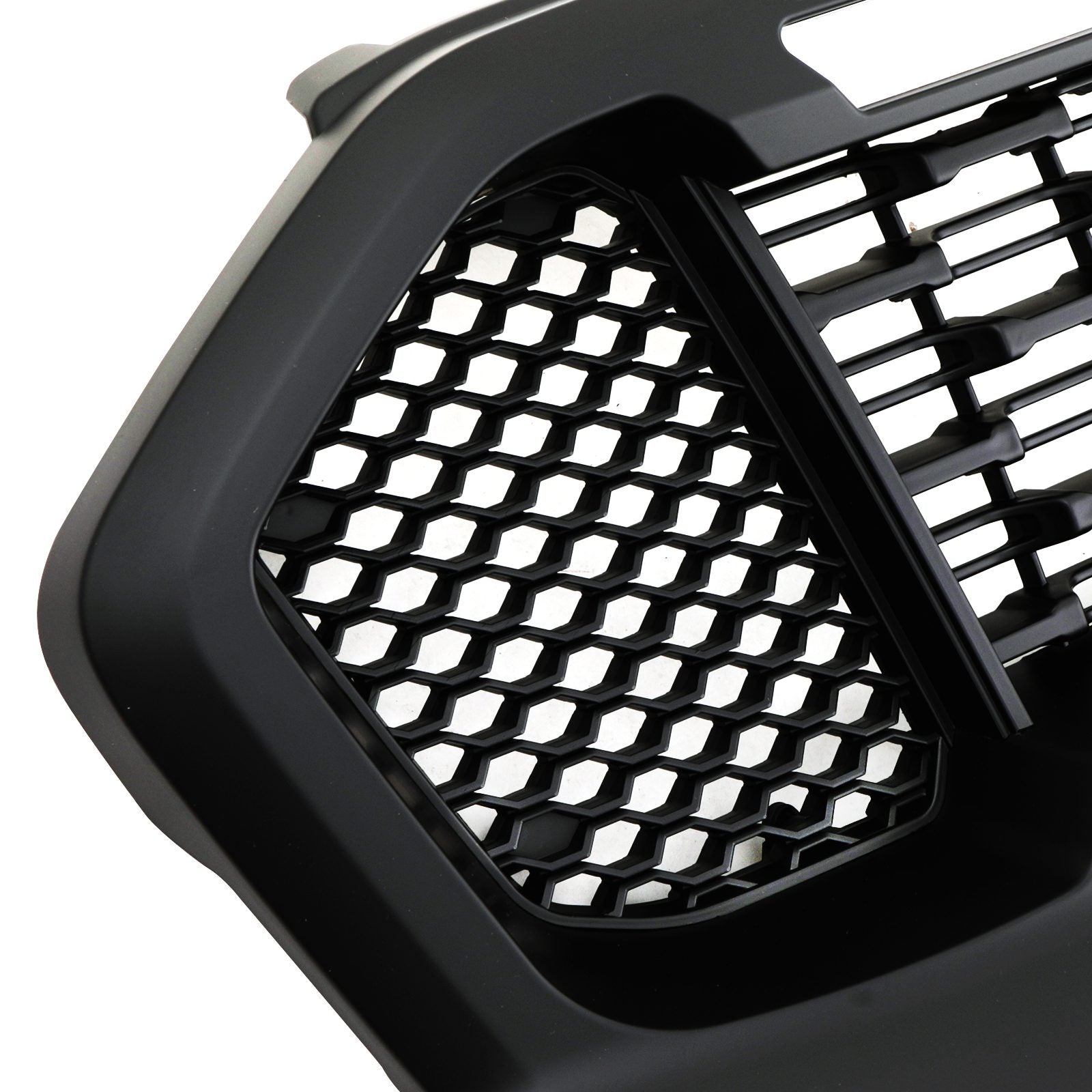 Ford Ranger T7 15-18 Black Grille With LED Lights
