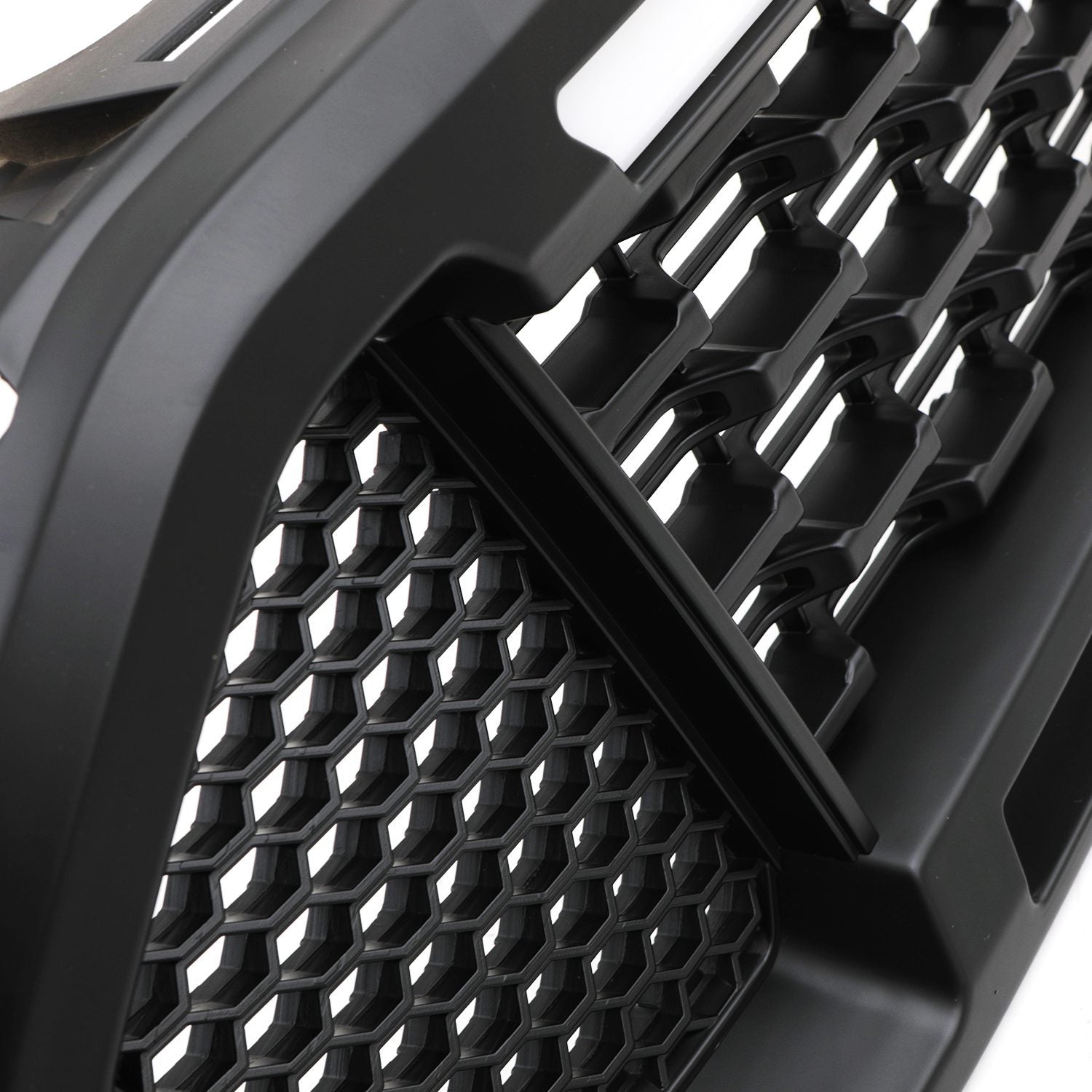 Ford Ranger T8 XLT 19-21 Black Grille With LED Lights