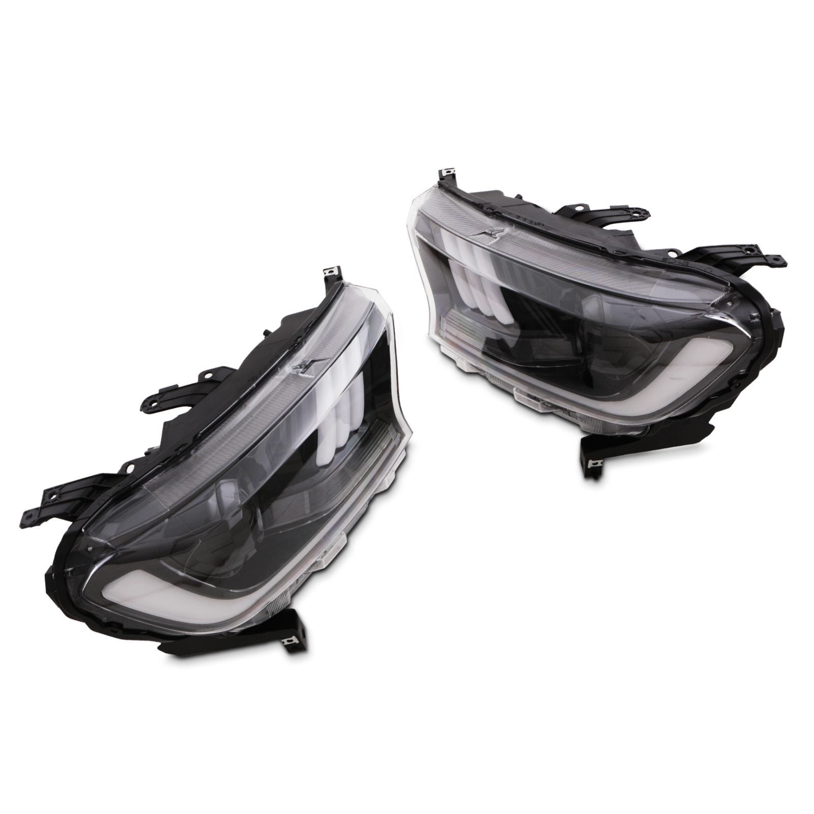 Ford Ranger T7 T8 15-22 Dynamic Mustang Style LED Headlights