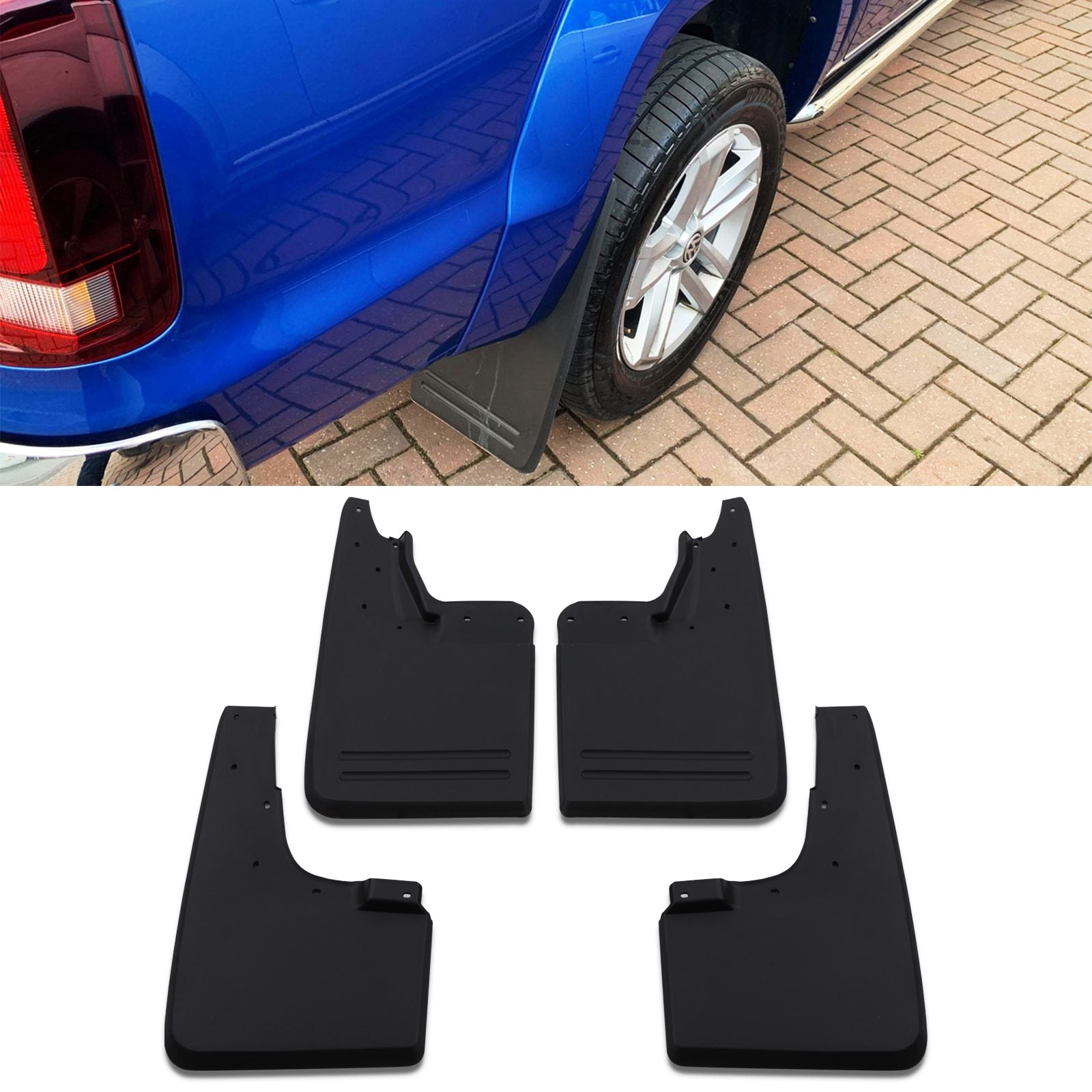 VW Amarok 2010-2020 Mudflap Set