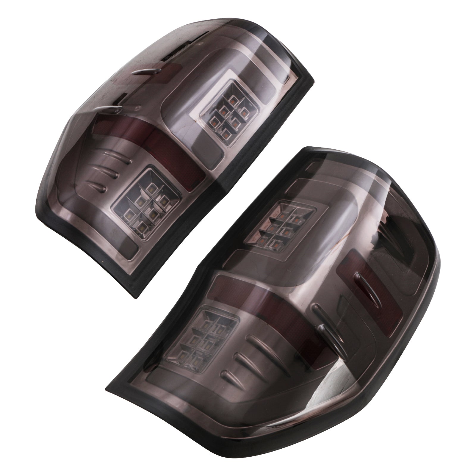 Ford Ranger T6 T7 T8 12-21 Rear Smoked LED Tail Lights