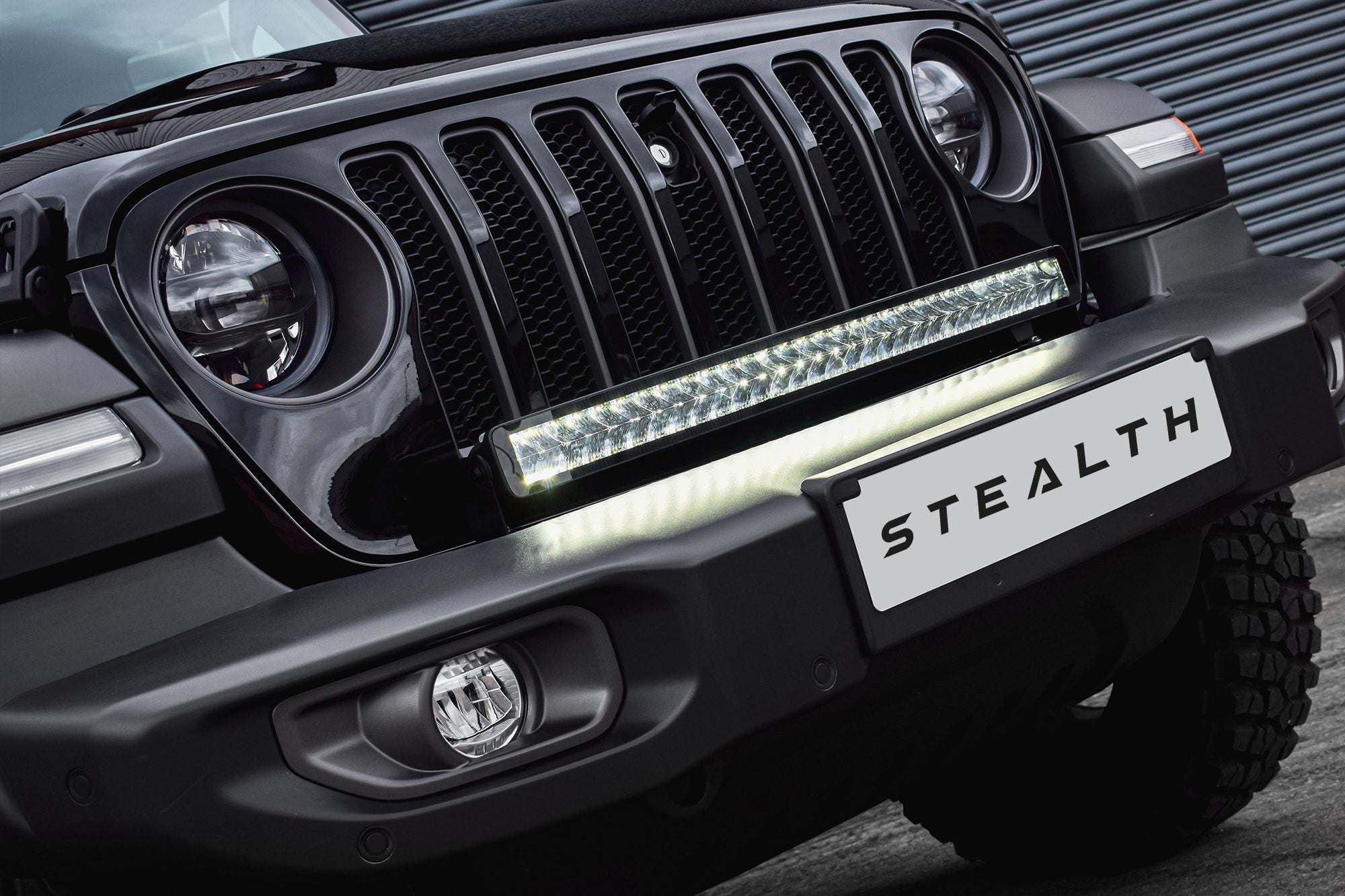 Stealth JEEP Wrangler JL 2019+ 30" Luminous LED Integration Grille Kit - 25,200 Lumens