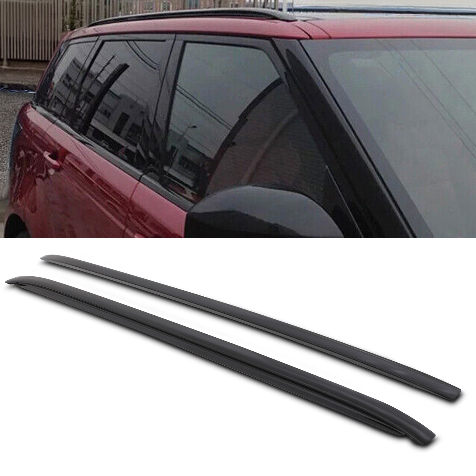 Predator 4x4 Black Roof Rails To Fit Range Rover Sport L494 14-19