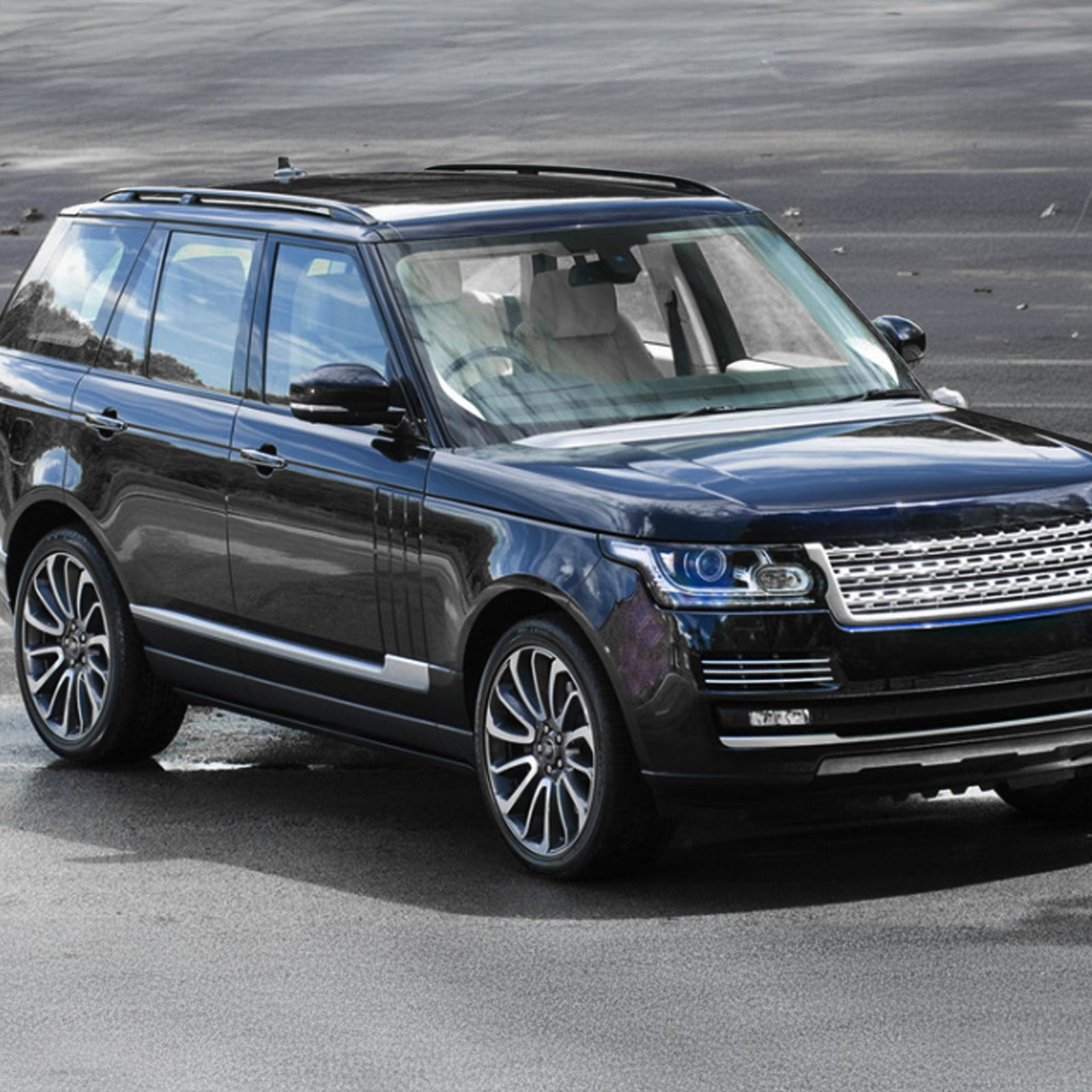 Predator 4x4 Black Roof Rails To Fit Range Rover Vogue L405 13-21