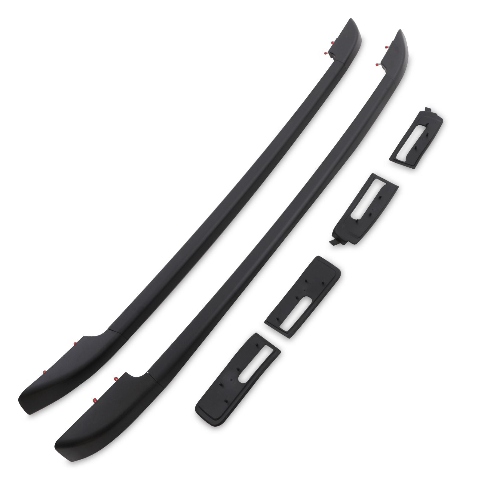 Ford Ranger T6 T7 T8 2012-2022 Black Roof Rails