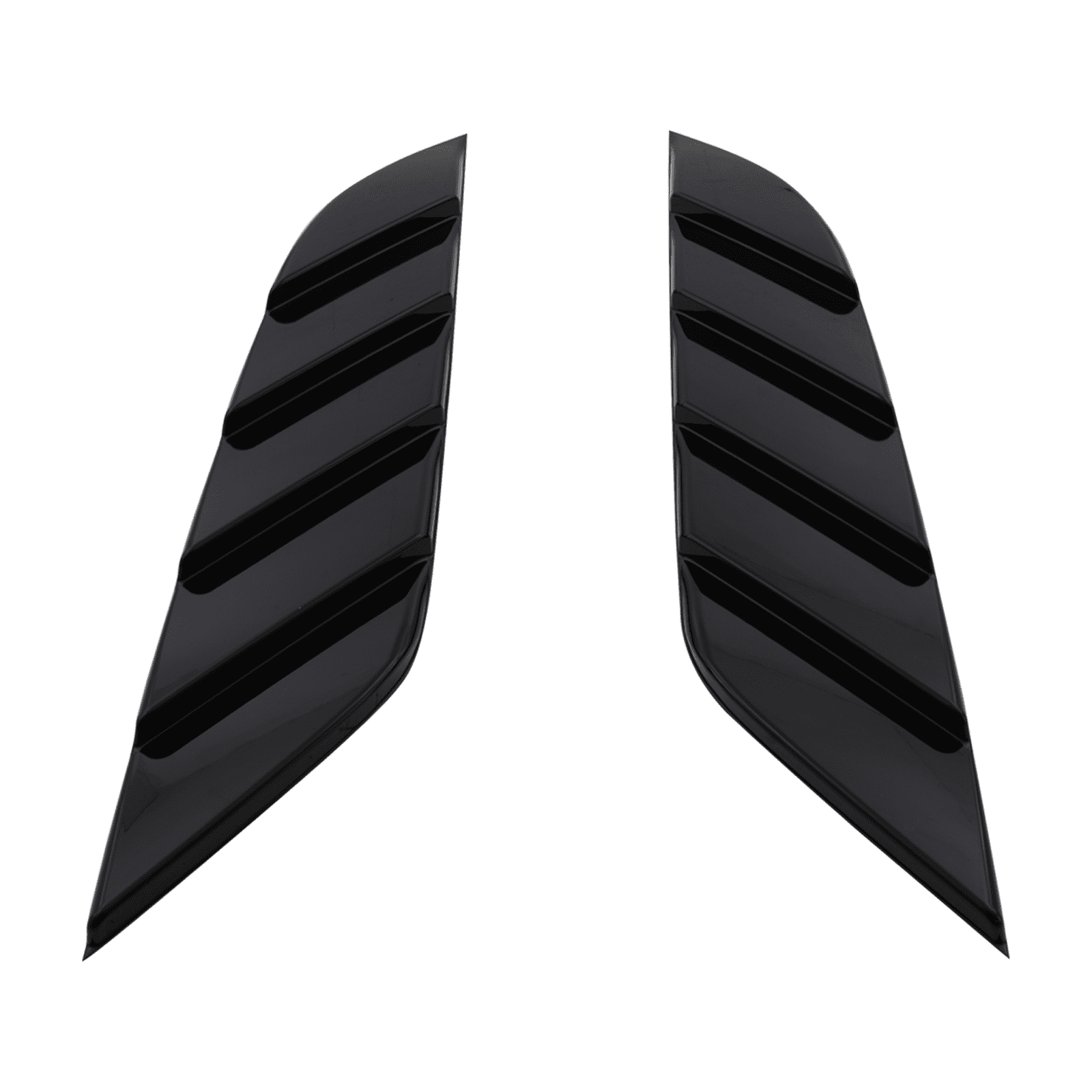 Predator 4x4 Gloss Black Bonnet Vent Kit To Fit Land Rover Defender L663 2020+