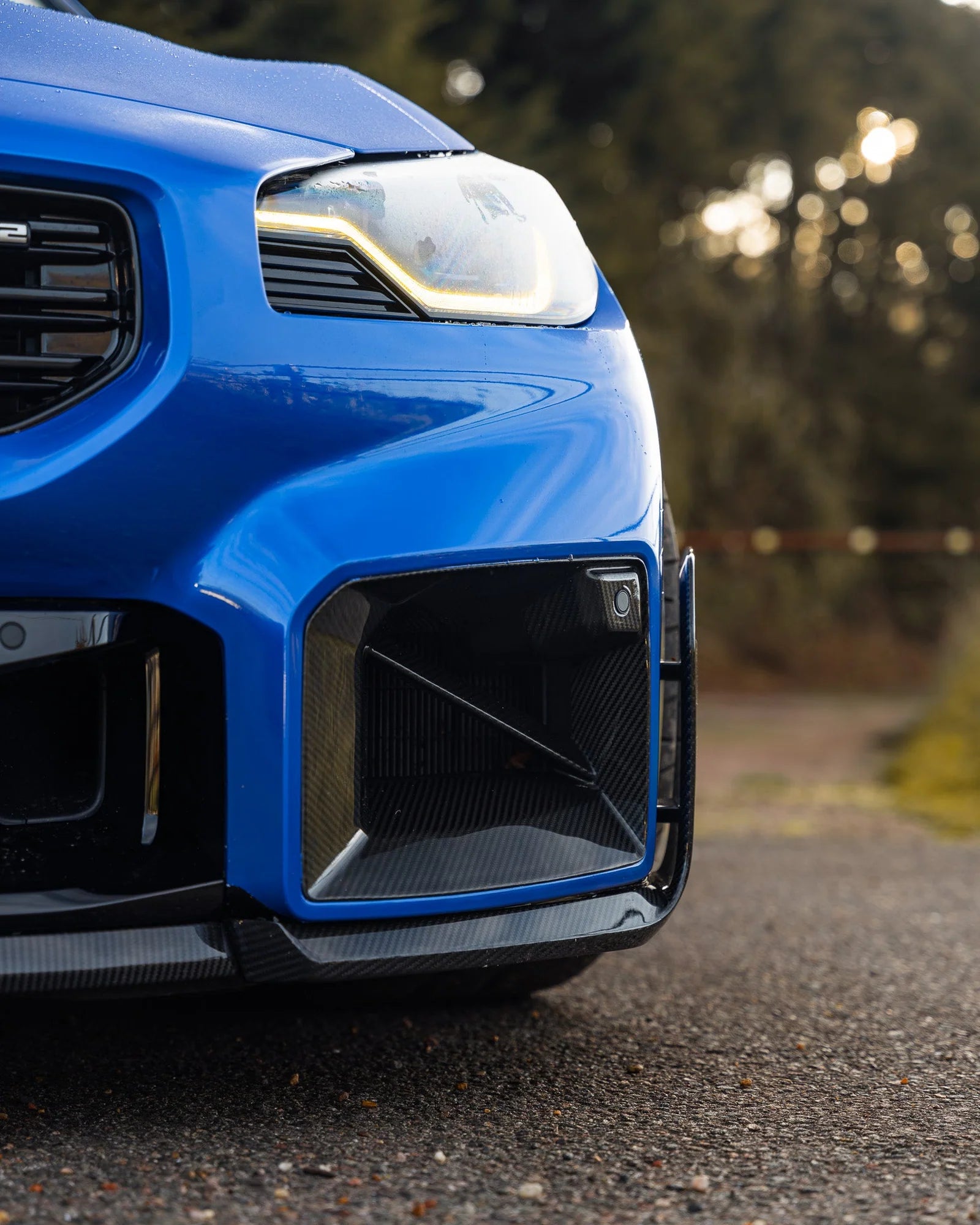 BMW M2 G87 Pre-Preg Carbon Fibre Performance Front Ducts Inserts by TRE (2023+)