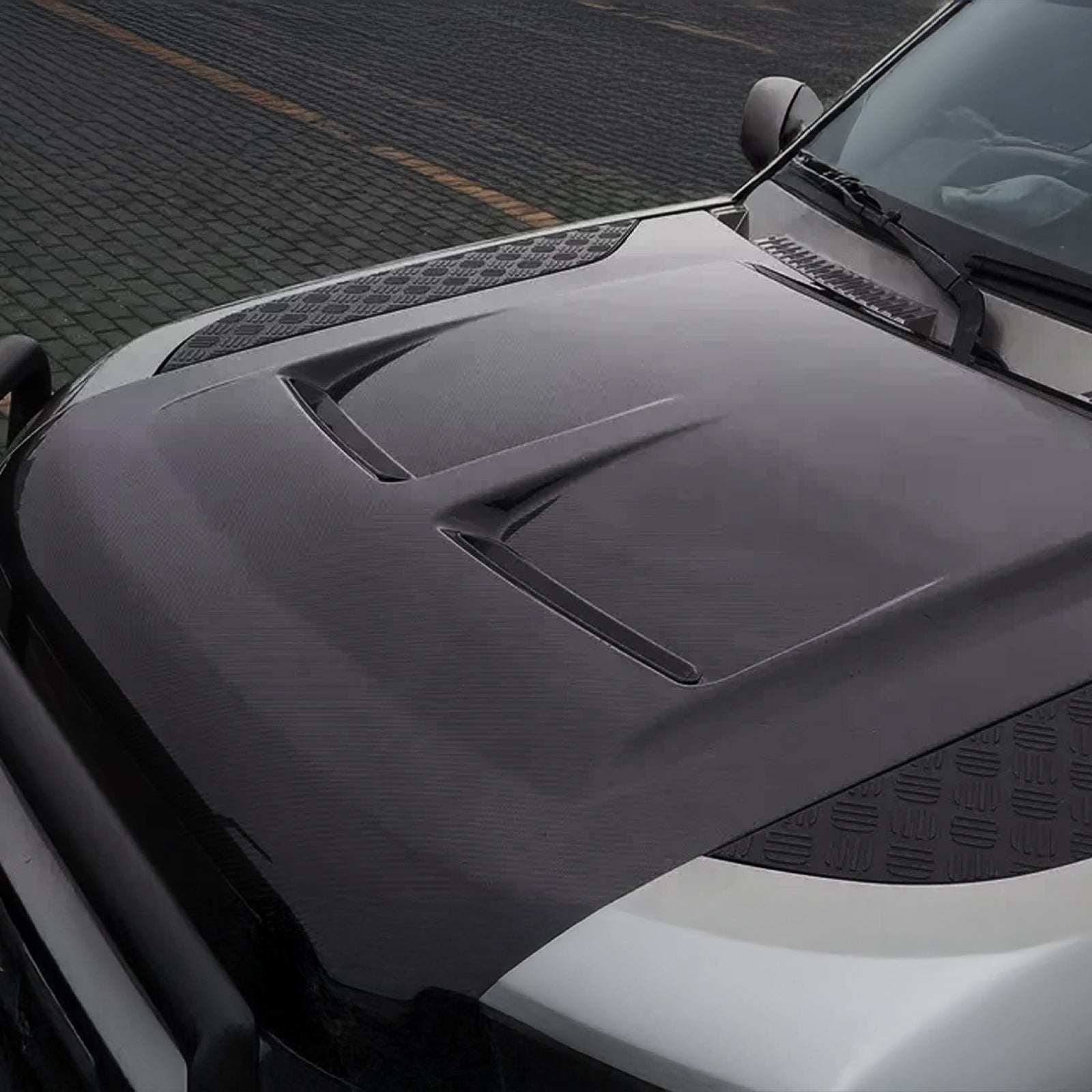 Predator 4x4 Wet Carbon Fibre Bonnet To Fit Land Rover Defender L663 2020+