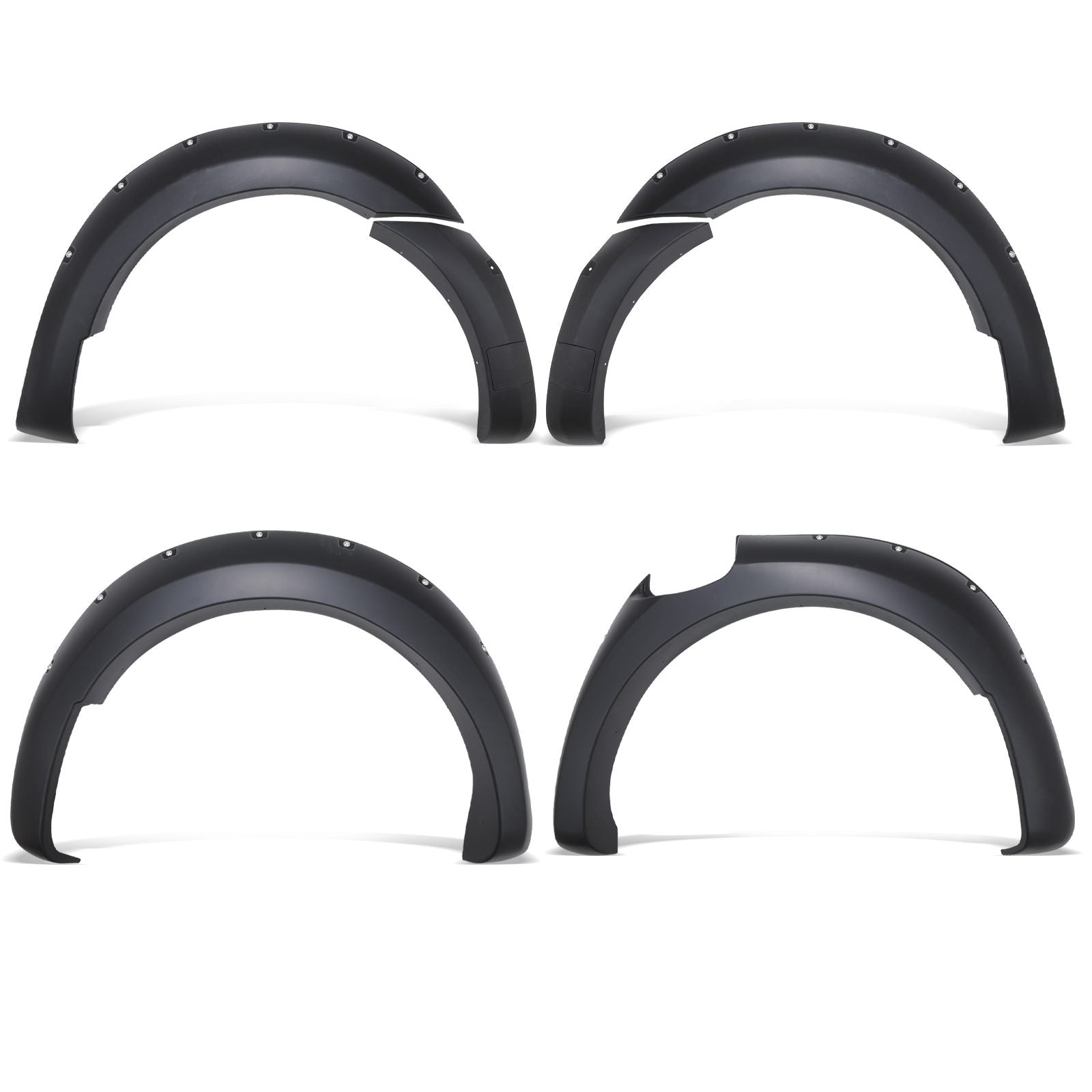 Ford Ranger T8 19-22 Matte Black Wide Wheel Arch Kit