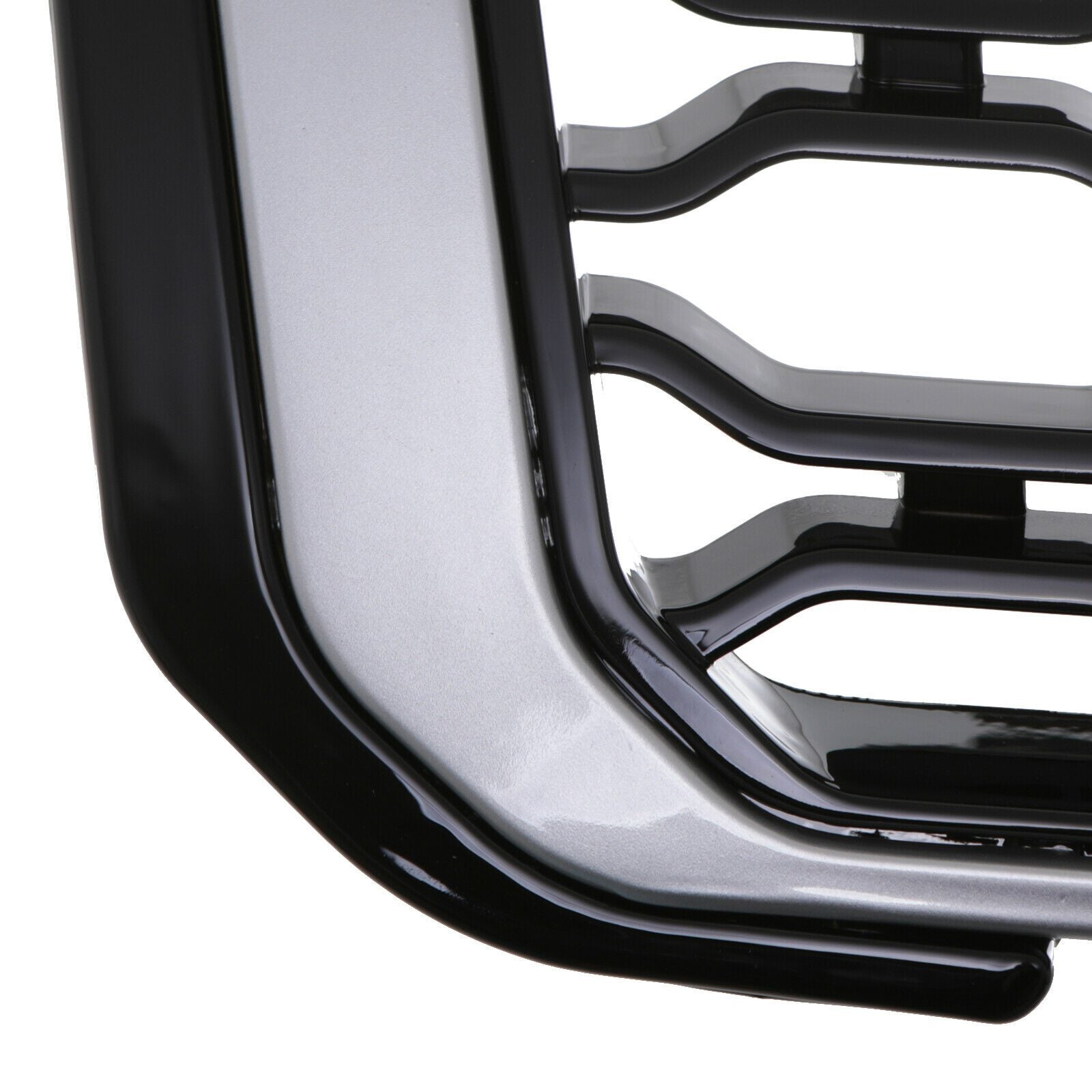 Predator 4x4 Black & Silver Dynamic Look Front Grille To Fit Range Rover Evoque L551 19+