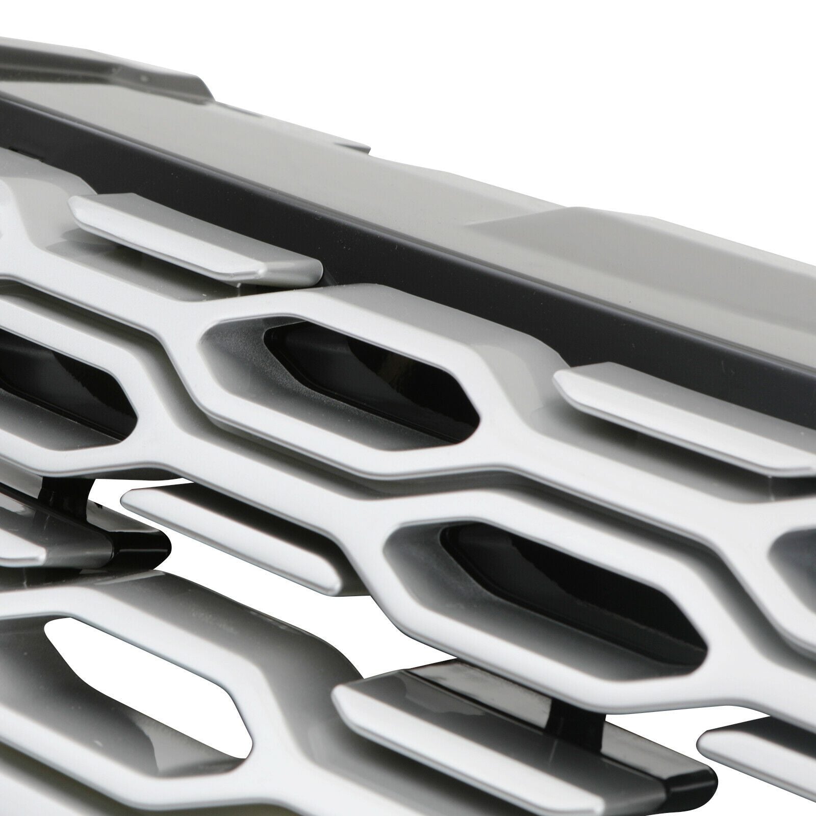 Predator 4x4 Black & Silver Grille To Fit Land Rover Discovery Sport L550 19+