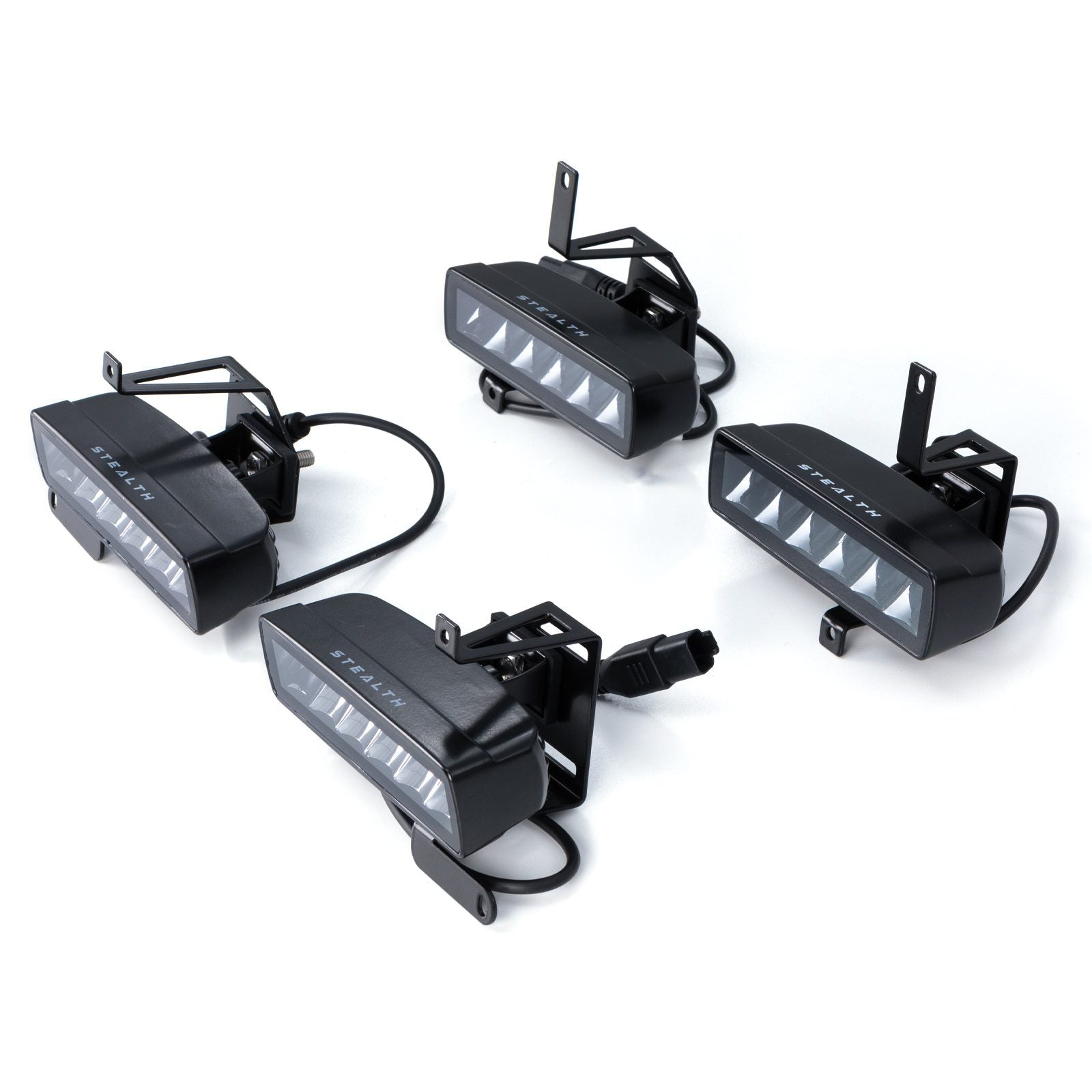 Stealth Ford Ranger T8 2018-2022 Quad 6" Luminous LED Integration Grille Kit - 11,520 Lumens