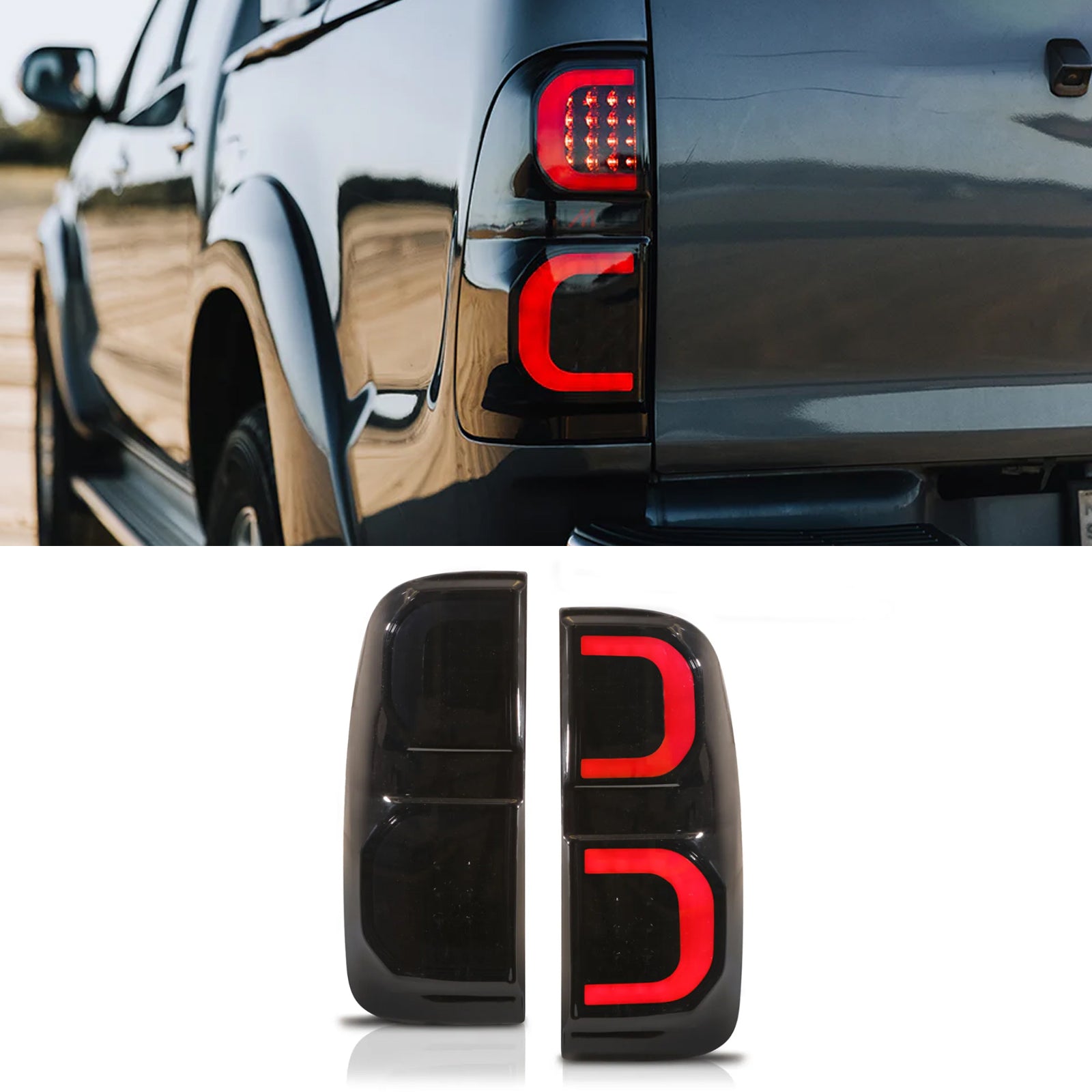 Toyota Hilux Vigo 05-15 Rear LED Tail Lights